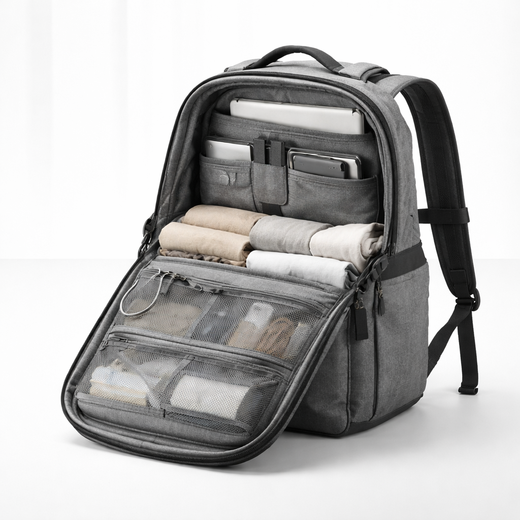 حقائب السفر والتنظيم