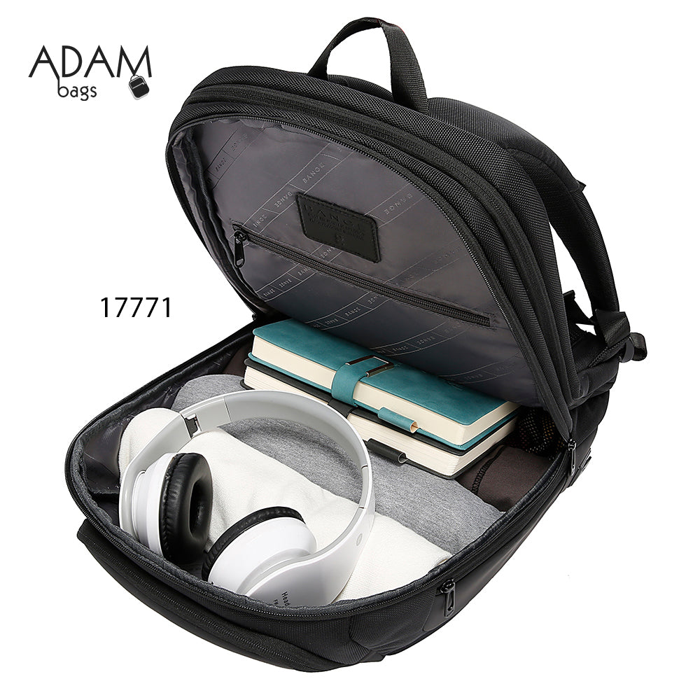 حقيبة آدم باجز السوداء الاحترافية – كود 17771