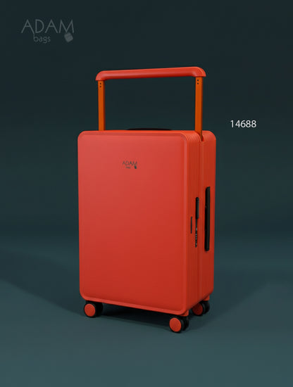 حقيبة سفر صلبة بعجلات 360° وقفل أمان