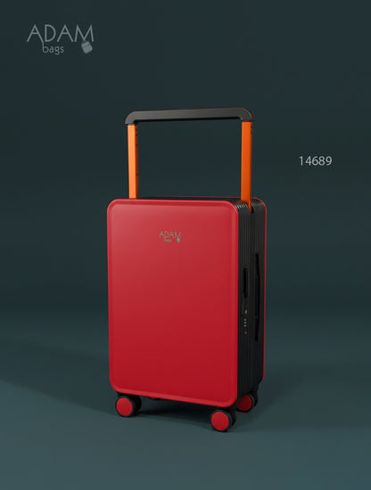 حقيبة سفر صلبة بعجلات 360° وقفل أمان