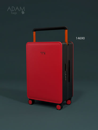 حقيبة سفر صلبة بعجلات 360° وقفل أمان