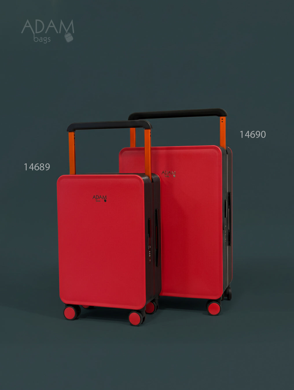 حقيبة سفر صلبة بعجلات 360° وقفل أمان