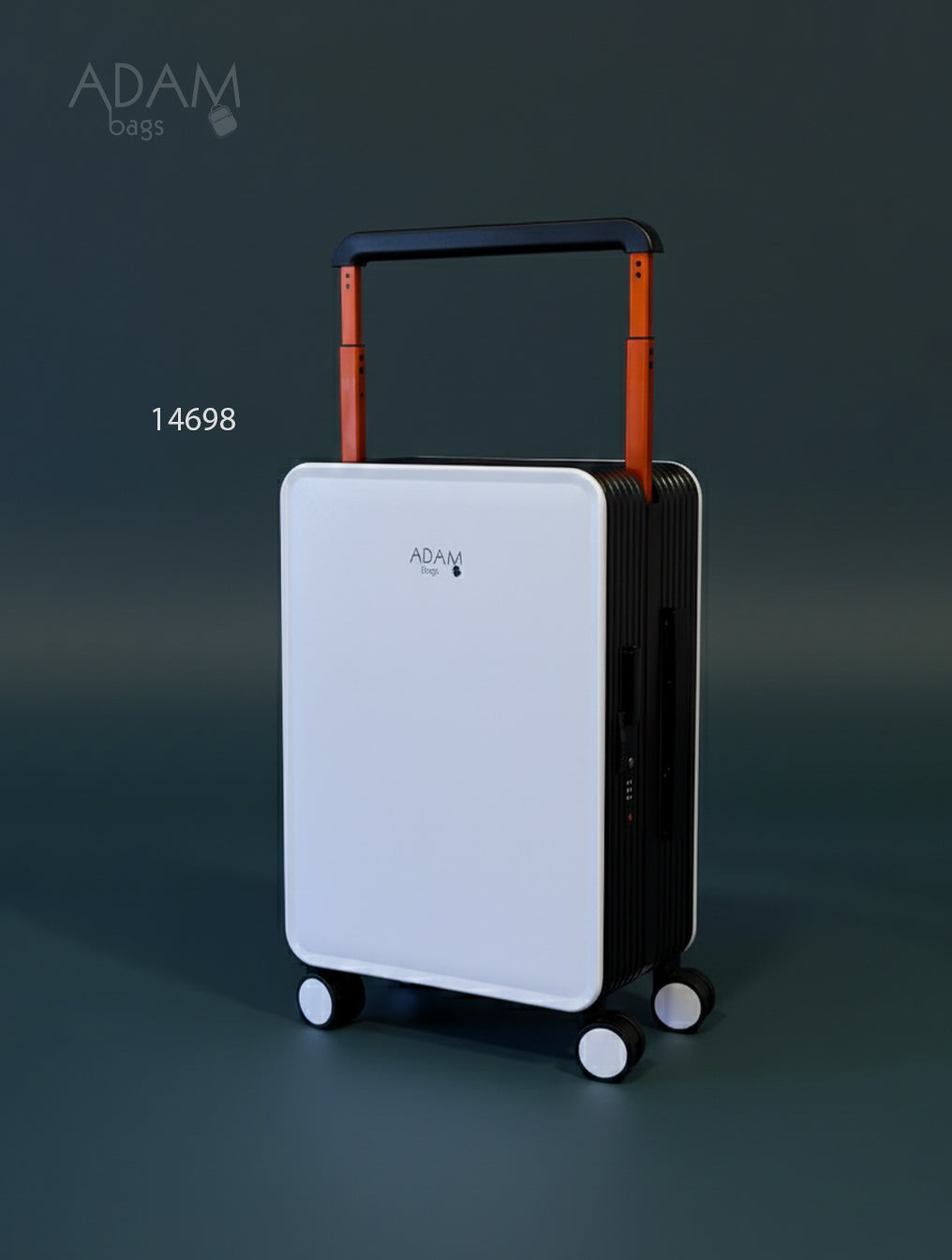 حقيبة سفر صلبة بعجلات 360° وقفل أمان